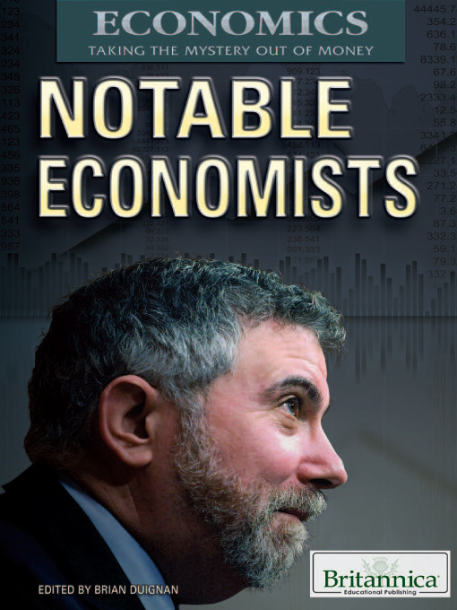 Title details for Notable Economists by Brian Duignan - Available